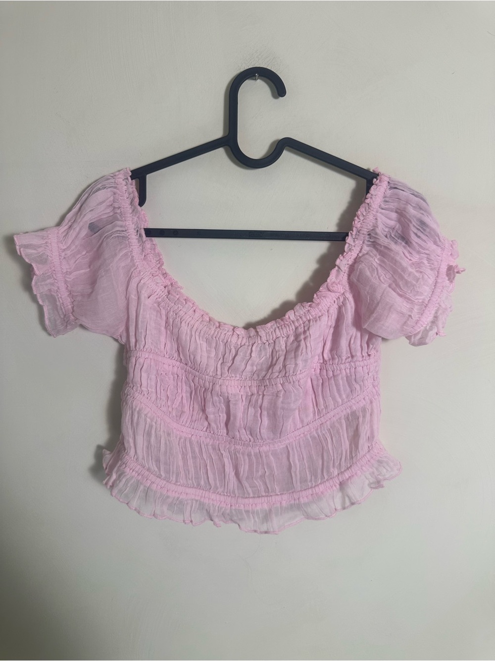 Free People FP One Cheri Top S Pink Petal - Picture 2 of 4